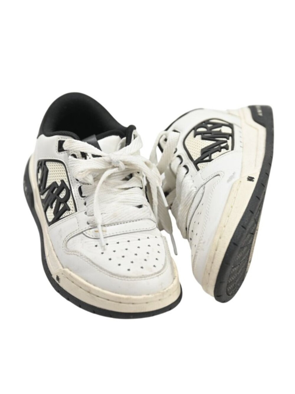 Amiri Classic Low Sneakers Classic-LT-24 in White Black